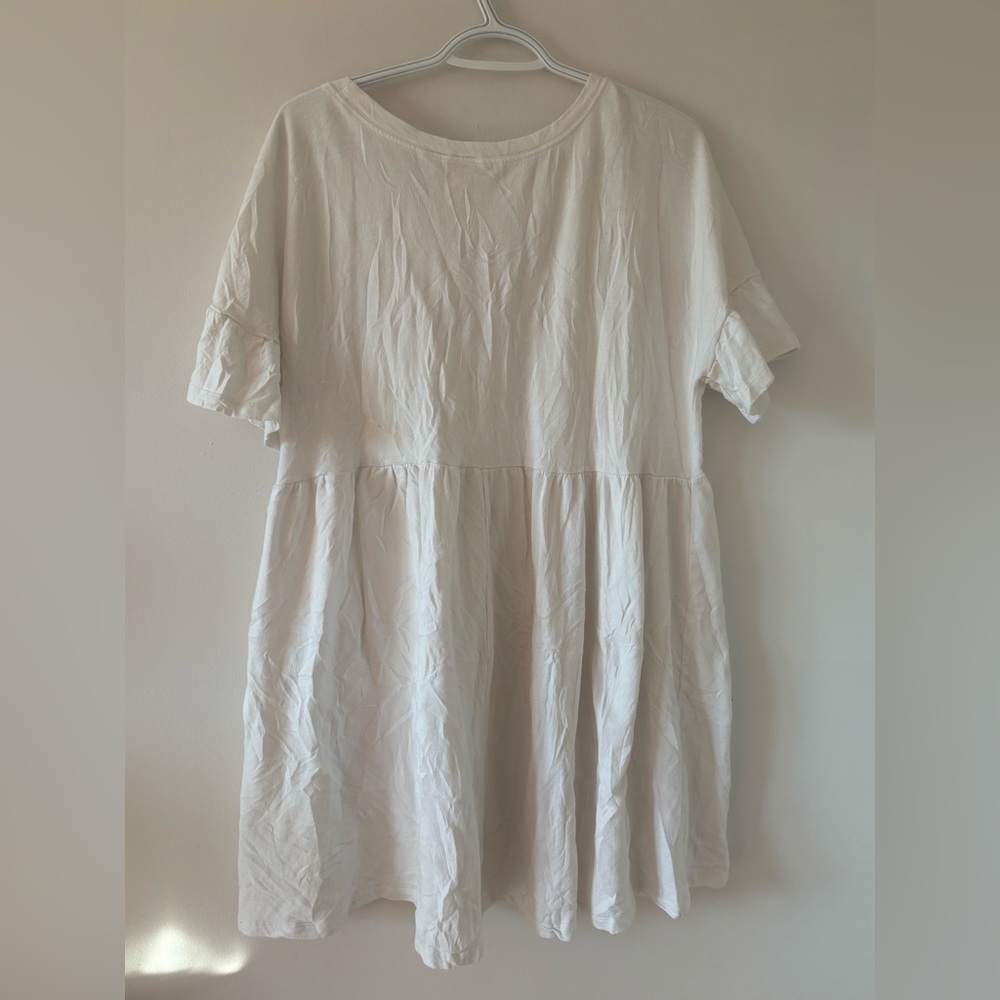 Jillian Harris x Jardines Domaine Road Trip Babydoll Dress in White Size XS - Picture 4 of 8